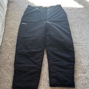 Arctix Insulated Black Snow Pants